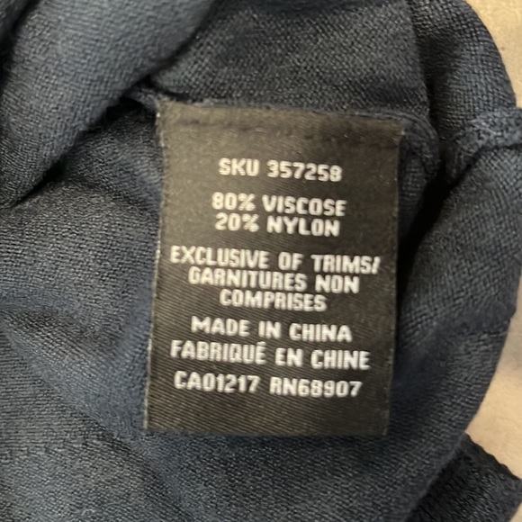 Le chateau p/s navy sweater - Picture 4 of 4